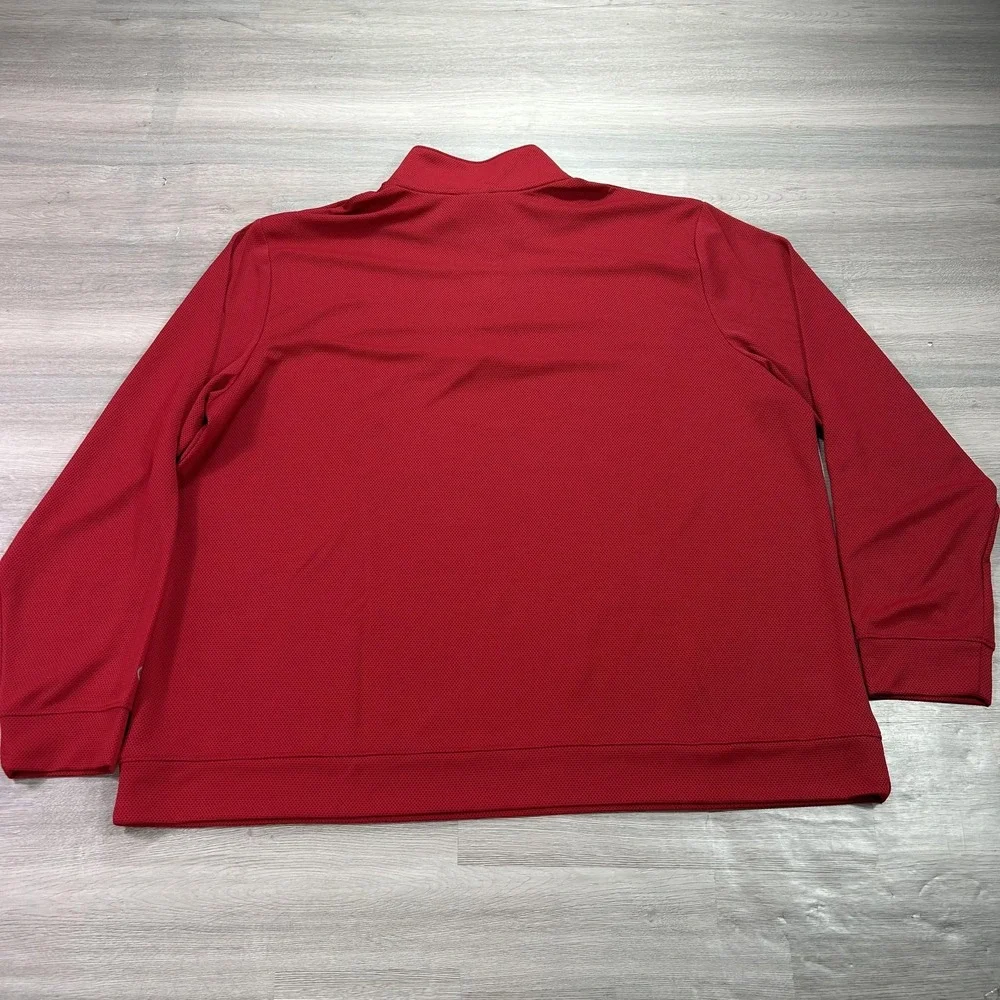 NEW USC Trojans Shirt Mens 2XL Red NCAA Football Champion Quarter‎ Zip Pullover